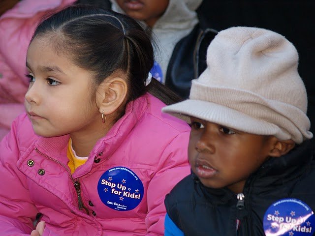 two children