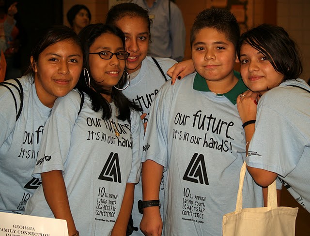 teens at leadership conference
